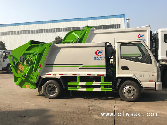 凱馬3方藍牌壓縮垃圾車