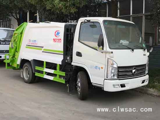凱馬3方藍牌壓縮垃圾車