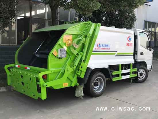 凱馬3方藍牌壓縮垃圾車