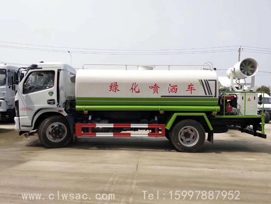 程力威東風(fēng)凱普特9噸霧炮灑水車
