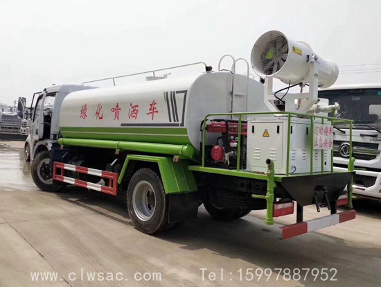 程力威東風(fēng)凱普特9噸霧炮灑水車