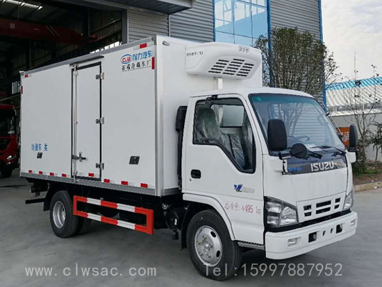 程力4.1米五十鈴100P冷藏車國六